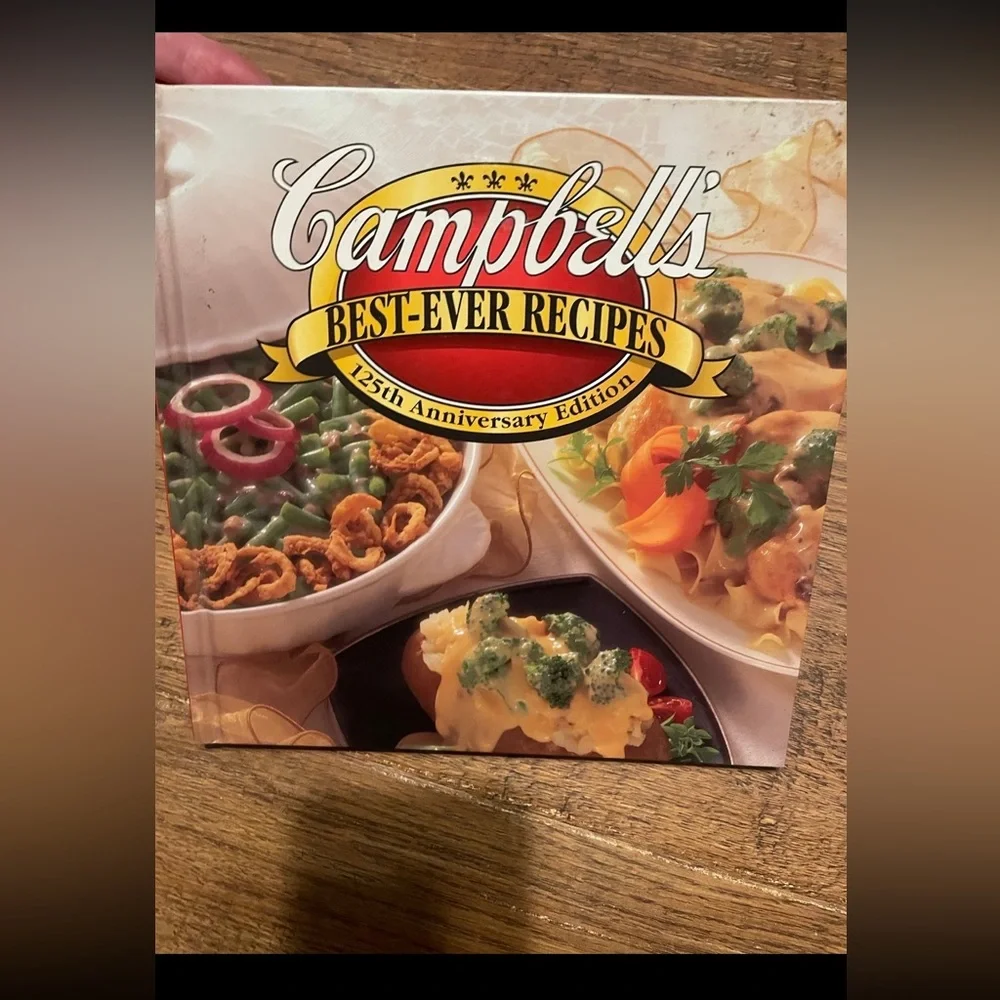 Vintage 1990s Campbell’s cookbook 125th anniversary hardcover